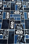 Star Wars Fleece Fabric by the Yard, Anti-Pill Polar Fleece, Darth Vader Yoda Millennium Falcon, Licensed Character Fabric