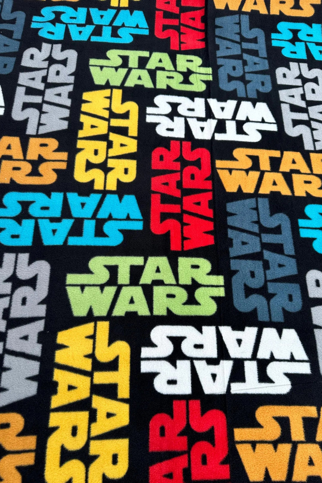 Star Wars Fleece Fabric by the Yard, Anti-Pill Polar Fleece, Darth Vader Yoda Millennium Falcon, Licensed Character Fabric
