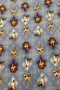 Disney Frozen Fleece Fabric by the Yard, Elsa Anna Olaf Snowflake Print, Blue, 58 Inch Wide