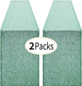 4 Pack -- Mint Green Table Runners - Sequin Table Runner Glitter Table Runner for Birthday Party, Supplies Decorations ( 4 Pack )