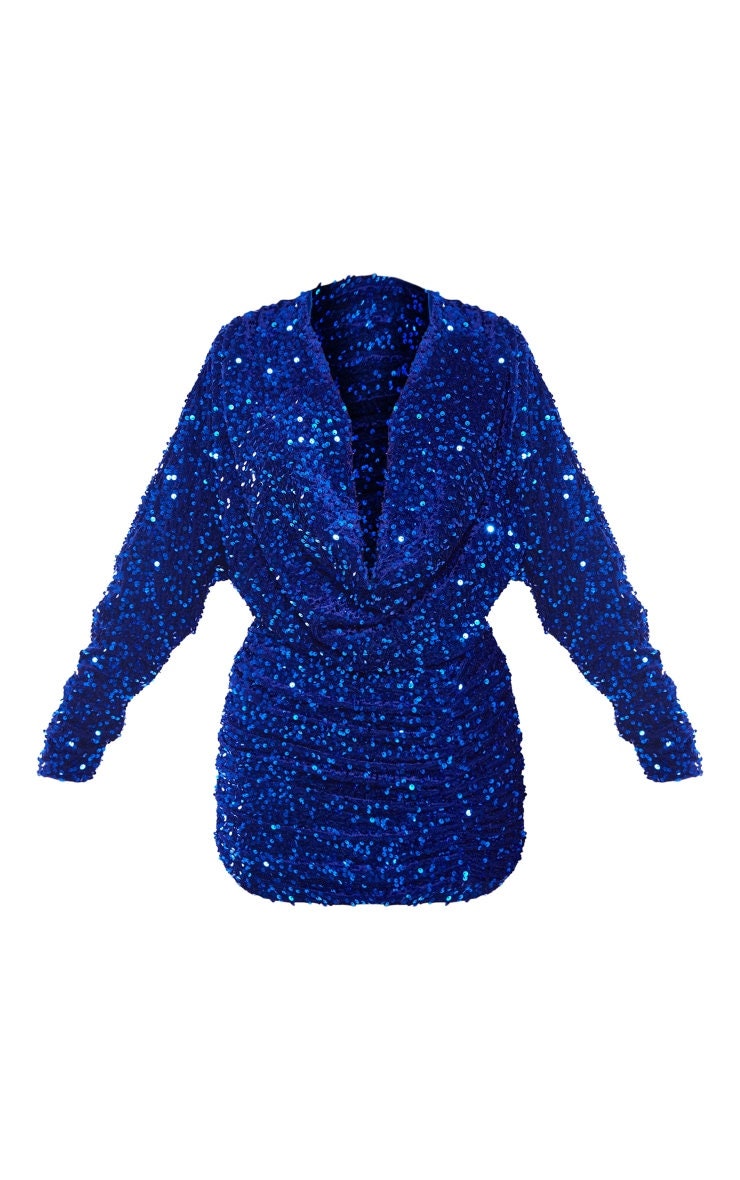SEQUIN VELVET - Sequins on a Stretch Velvet 2-Way Stretch Sold By The Yard. YELLOW - For Fashion Dress Evening Dress Prom Quinceanera