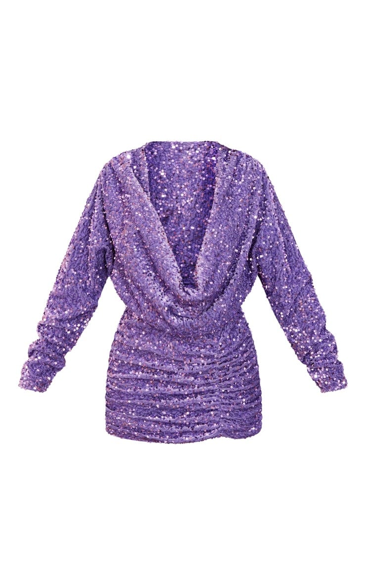 5mm Sequins on a Stretch Velvet 2-Way Stretch Sold By The Yard. Fuchsia Gold For Prom Dress Evening Wedding Bridal Gowns