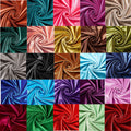 Stretch Velvet Fabric 60'' Wide by The Yard for Sewing Apparel Costumes Craft