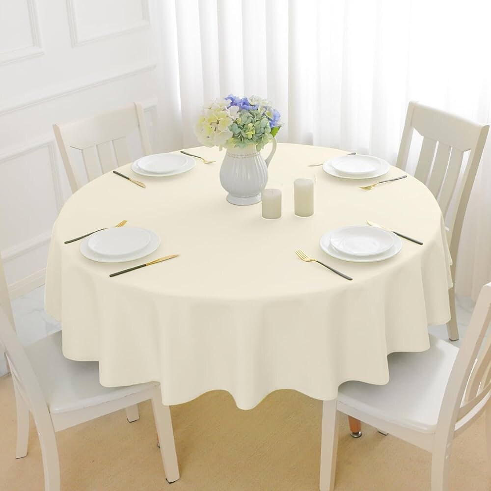 RED - Bridal Satin Table Overlay, for Small Coffee Table -  Table Cover Fabric Table Cloth for Dinning, Kitchen, Party,Holiday