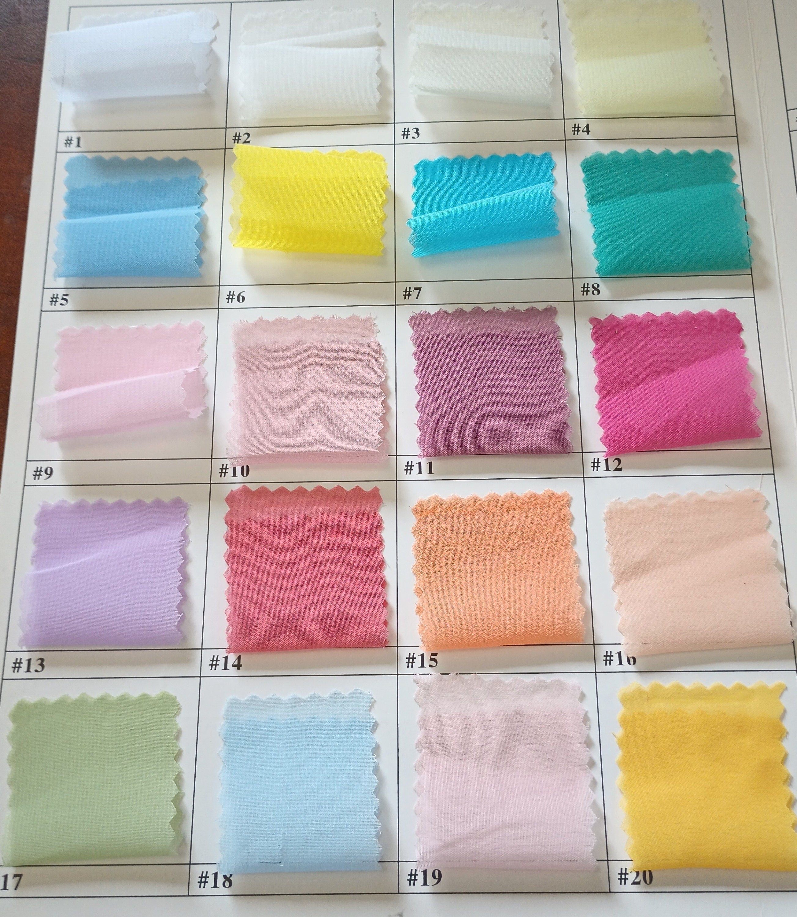 CHIFFON FABRIC - DKRED - Polyester Soft Light Weight, Sheer, See Through Chiffon Fabric Sold By The Yard.