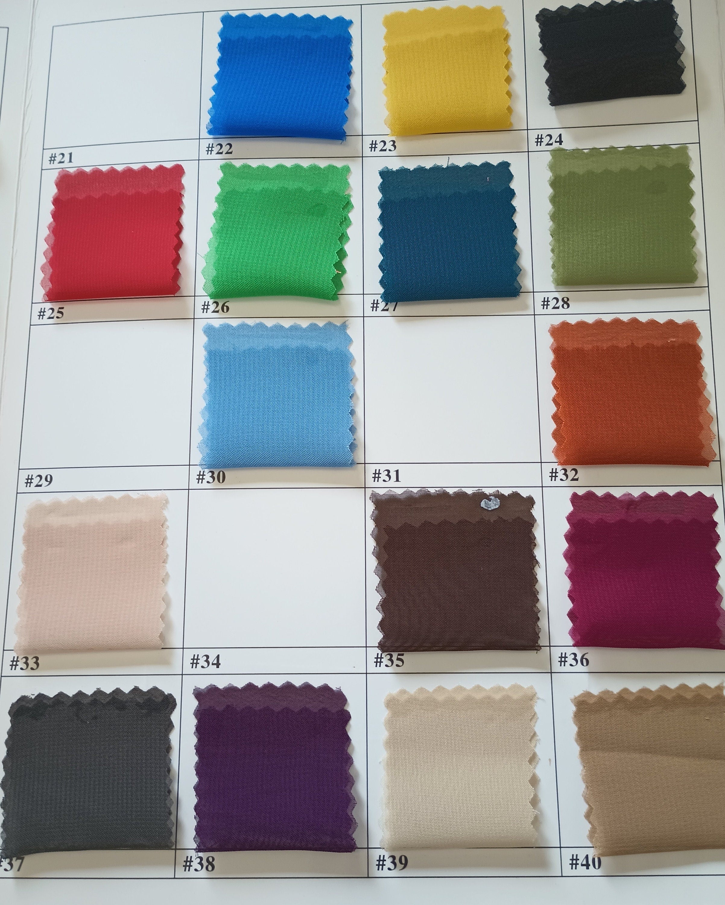 CHIFFON FABRIC - RED - Polyester Soft Light Weight, Sheer, See Through Chiffon Fabric Sold By The Yard.