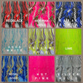 PEACOCK FEATHER FASHION - Shiny Sequin Design 4 Way Stretch Mesh Fabric. Sold By The Yard. Choose Color Below