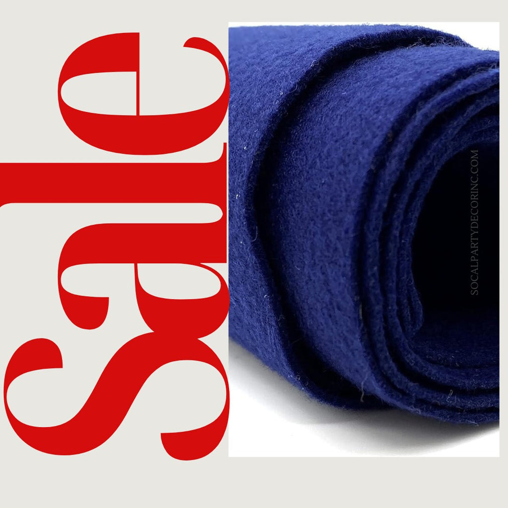 NAVY - Craft Felt By Yard 72" Wide Acrylic Felt - Soft and Durable Black Felt Fabric for DIY Arts & Crafts, Decorations and More