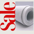 WHITE - Craft Felt By Yard 72" Wide Acrylic Felt - Soft and Durable Black Felt Fabric for DIY Arts & Crafts, Decorations and More