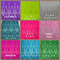 DIAMOND FASHION - Shiny Sequin Design 4 Way Stretch Mesh Fabric. Sold By The Yard. Choose Color Below