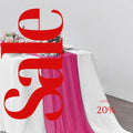 FUCHSIA - Chiffon Table Runner 29" x 108" inch Perfect for Party Sweetest Day Wedding Anniversary Decorations Valentines Day Runners.