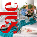 TURQUOISE - Chiffon Table Runner 29" x 108" inch Perfect for Party Sweetest Day Wedding Anniversary Decorations Valentines Day Runners.