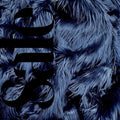 NAVY - Shaggy Long Pile Faux Fur Fabric By The Yard | Faux Fur | High Quality Ultra Soft Fur Fabric By Yard.