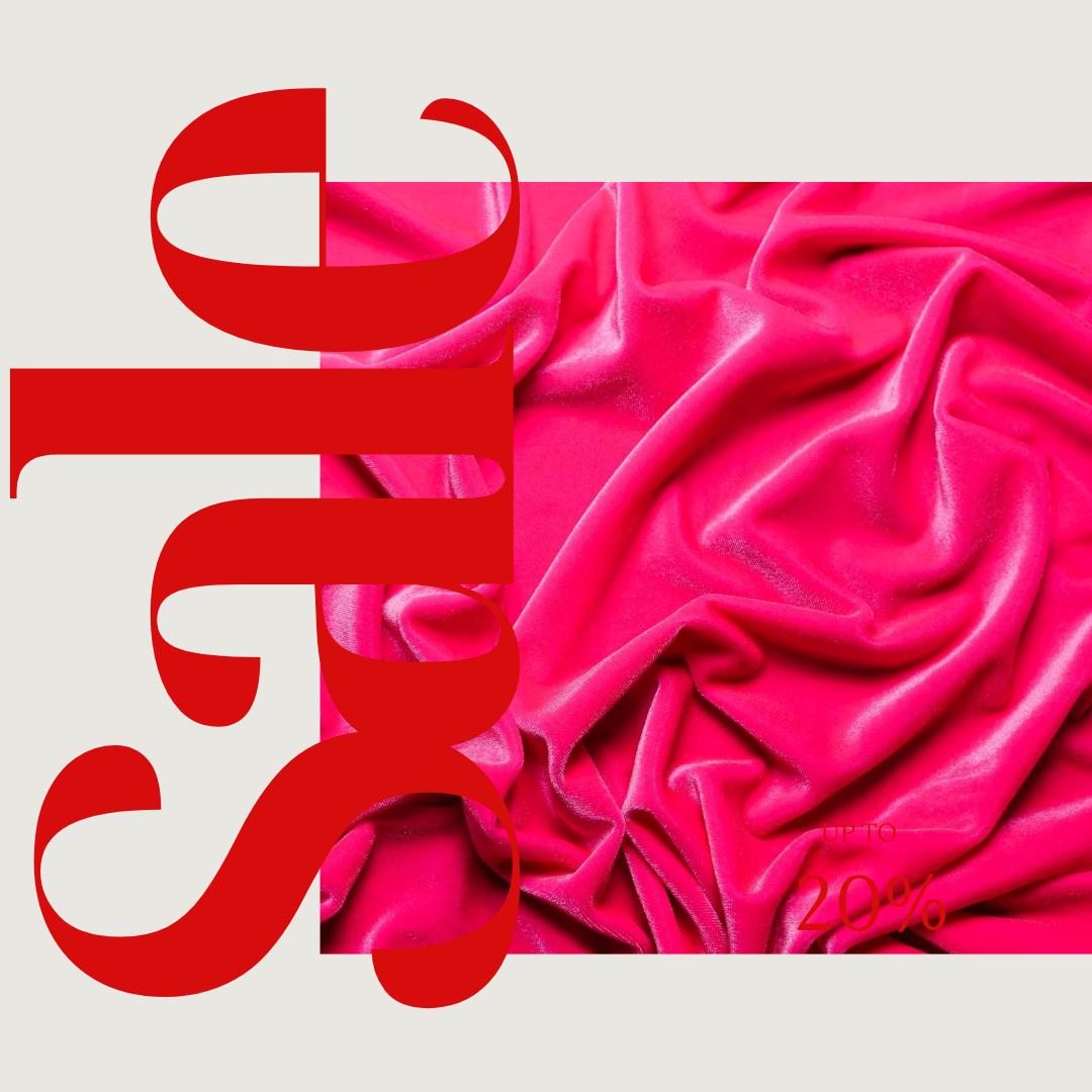 Hot Pink - Stretch Velvet Fabric 60'' Wide by The Yard for Sewing Apparel Costumes Craft