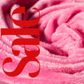 LT PINK - Snuggle Minky Soft Fabric Decorative Crafts Dress Fabric Sold By The Yard.  60” Wide | Ultra Soft Fabric | 3.mm Pile.