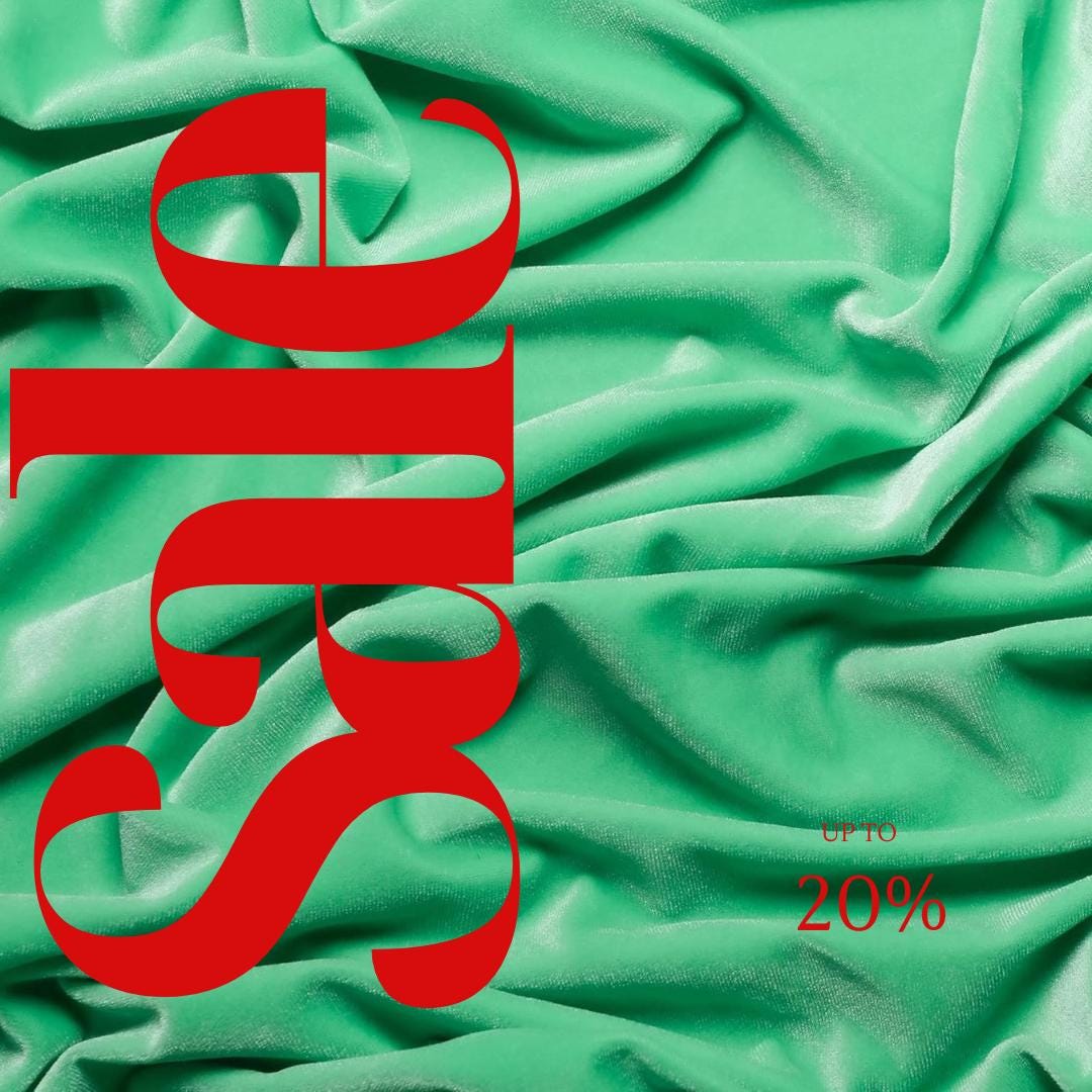 Mint  - Stretch Velvet Fabric 60'' Wide by The Yard for Sewing Apparel Costumes Craft