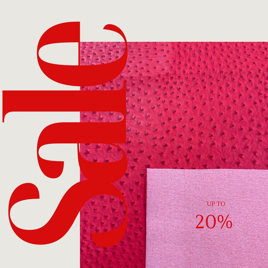 Ostrich Fake Leather Upholstery -  RED - 3-D Ostrich Skin Texture Faux Leather - Vinyl Fabric Sold By Yard.