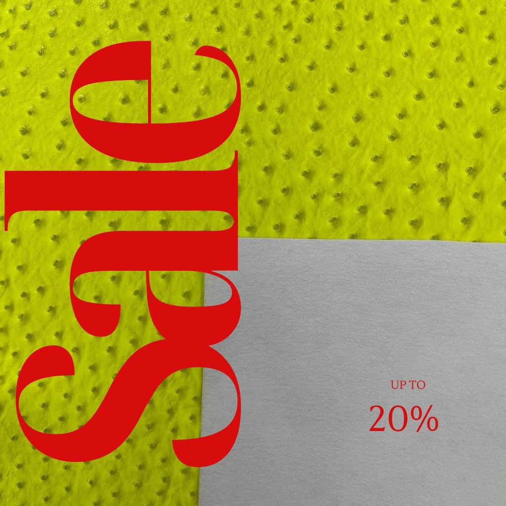 Ostrich Fake Leather Upholstery - NEON YELLOW - 3-D Ostrich Skin Texture Faux Leather - Vinyl Fabric Sold By Yard.