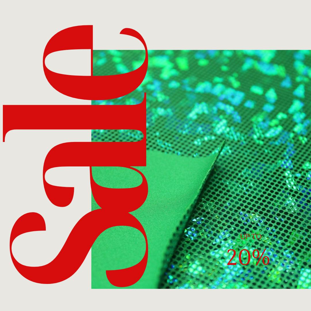 Kelly Green Shattered Glass Spandex - 4-Way Stretch Fabric By The Yard - 60" Wide Spandex Fabric - Thick and Heavy Spandex Fabric