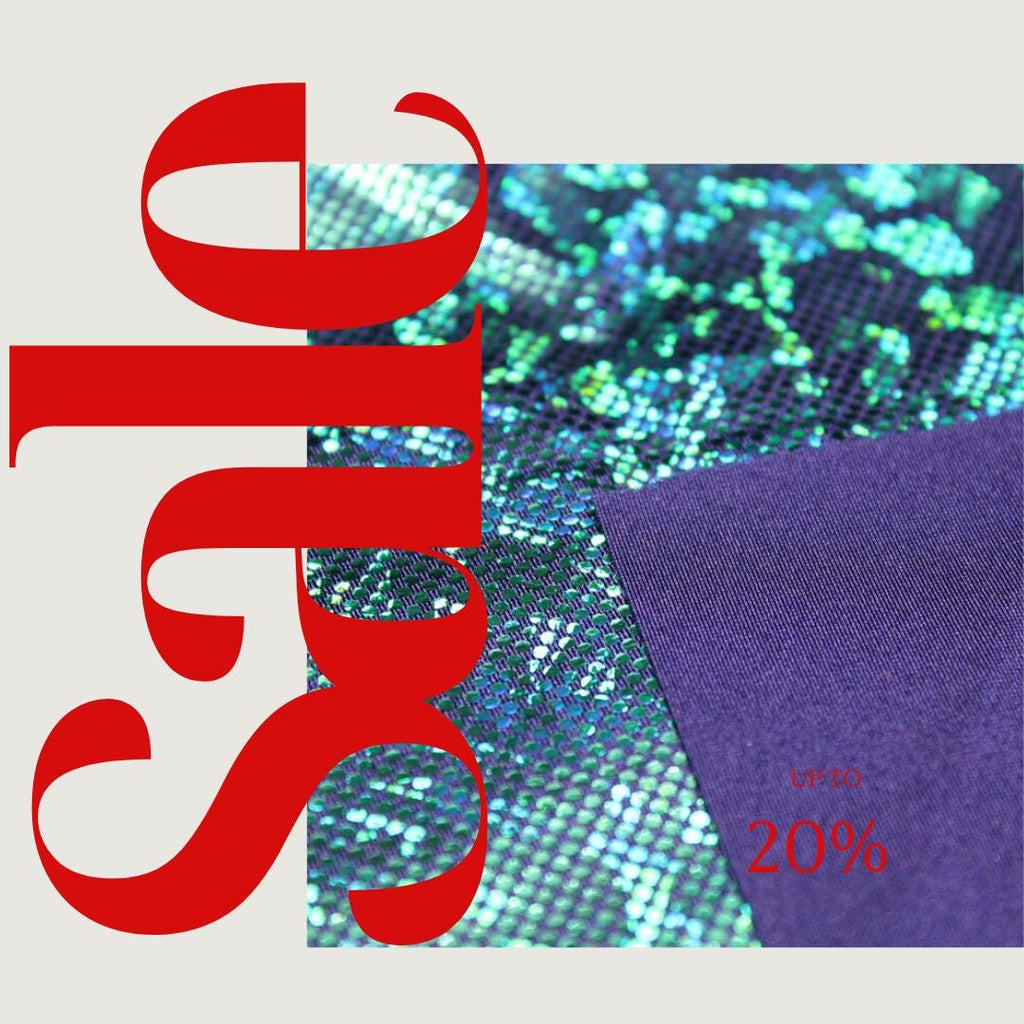 Green/Navy Shattered Glass Spandex - 4-Way Stretch Fabric By The Yard - 60" Wide Spandex Fabric - Thick and Heavy Spandex Fabric