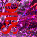 Fuchsia/Black Shattered Glass Spandex - 4-Way Stretch Fabric By The Yard - 60" Wide Spandex Fabric - Thick and Heavy Spandex Fabric