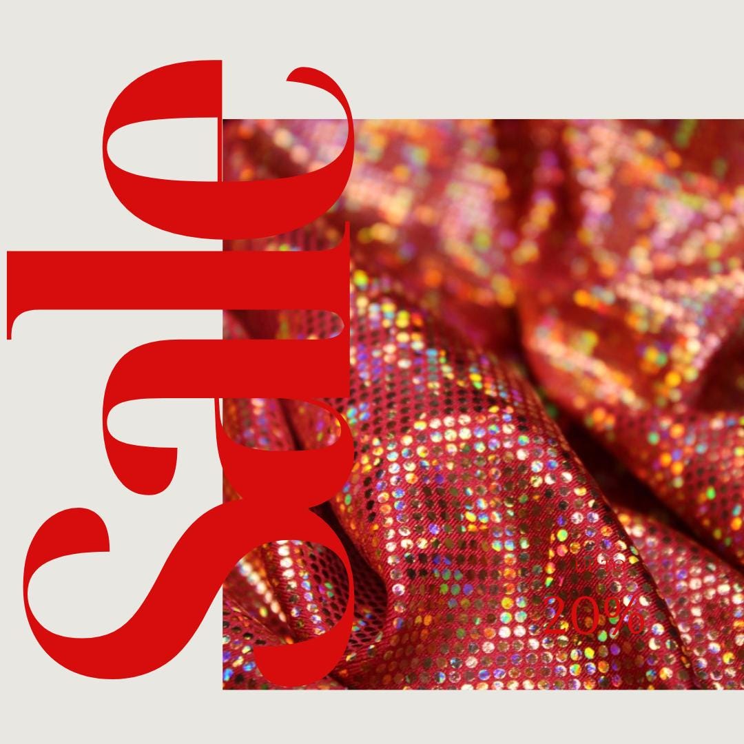 Orange/Red Shattered Glass Spandex - 4-Way Stretch Fabric By The Yard - 60" Wide Spandex Fabric - Thick and Heavy Spandex Fabric
