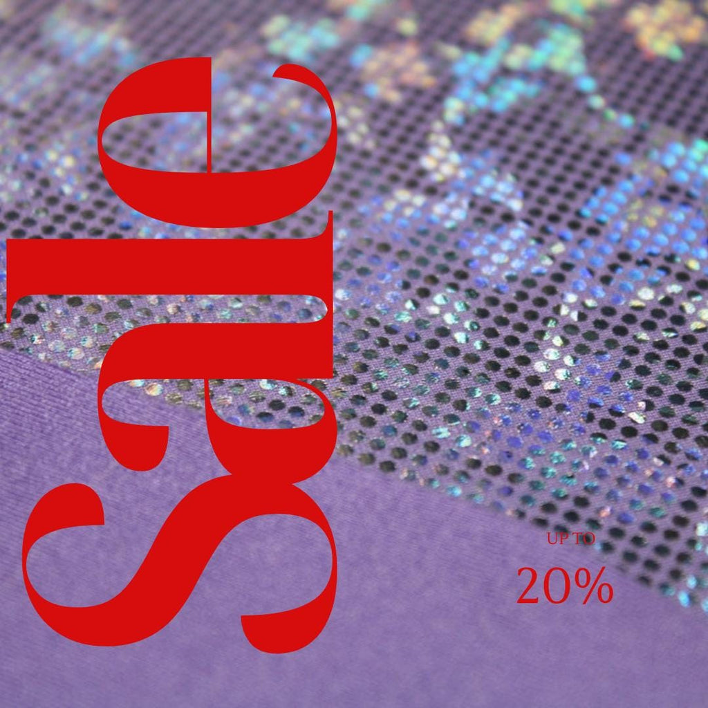 Silver/Lavender Shattered Glass Spandex - 4-Way Stretch Fabric By The Yard - 60" Wide Spandex Fabric - Thick and Heavy Spandex Fabric