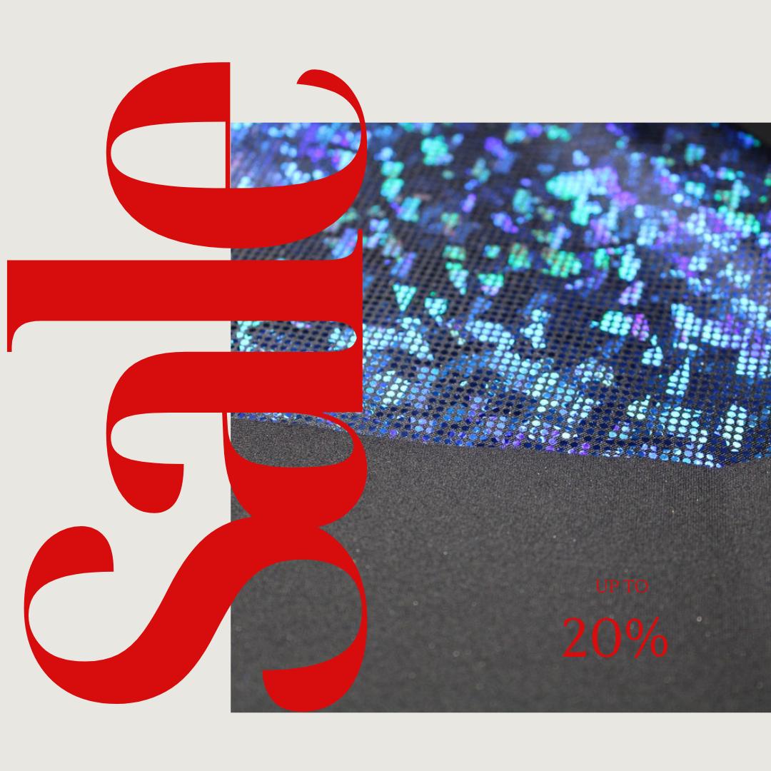 Royal/Black Shattered Glass Spandex - 4 Way Stretch Fabric By The Yard - 60" Wide Spandex Fabric - Thick and Heavy Spandex Fabric