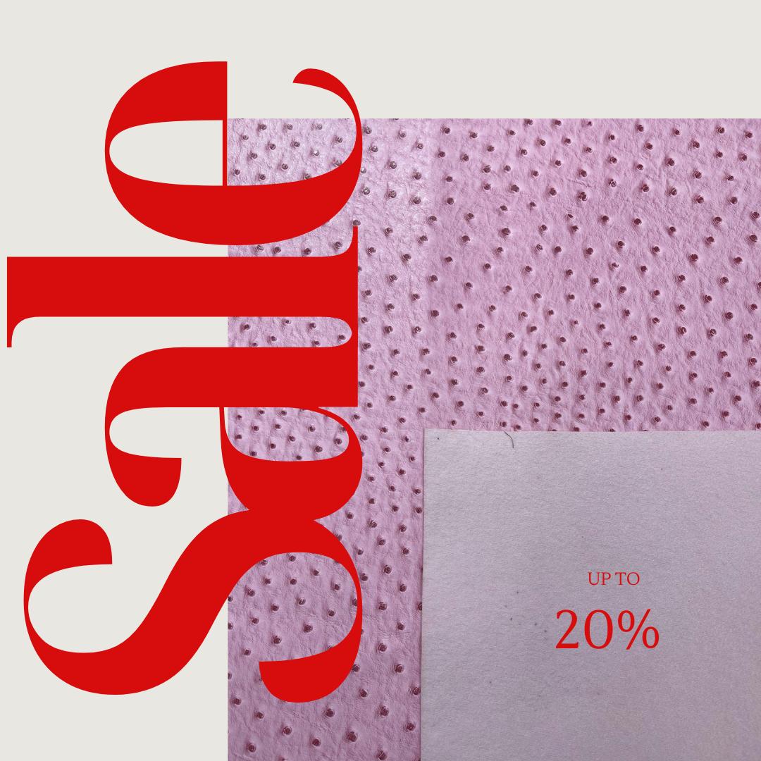Ostrich Fake Leather Upholstery-  PINK - 3-D Ostrich Skin Texture Faux Leather - Vinyl Fabric Sold By Yard.
