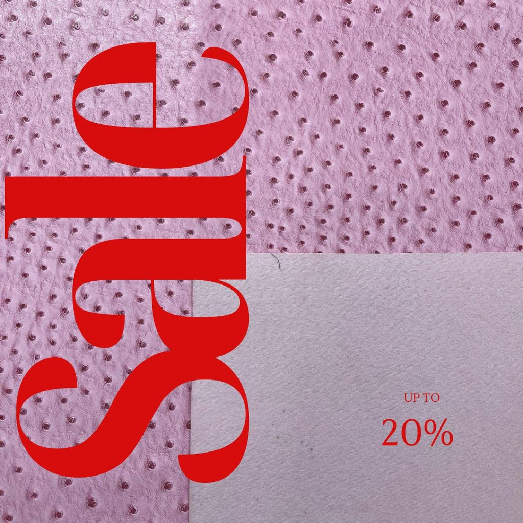 Ostrich Fake Leather Upholstery-  PINK - 3-D Ostrich Skin Texture Faux Leather - Vinyl Fabric Sold By Yard.
