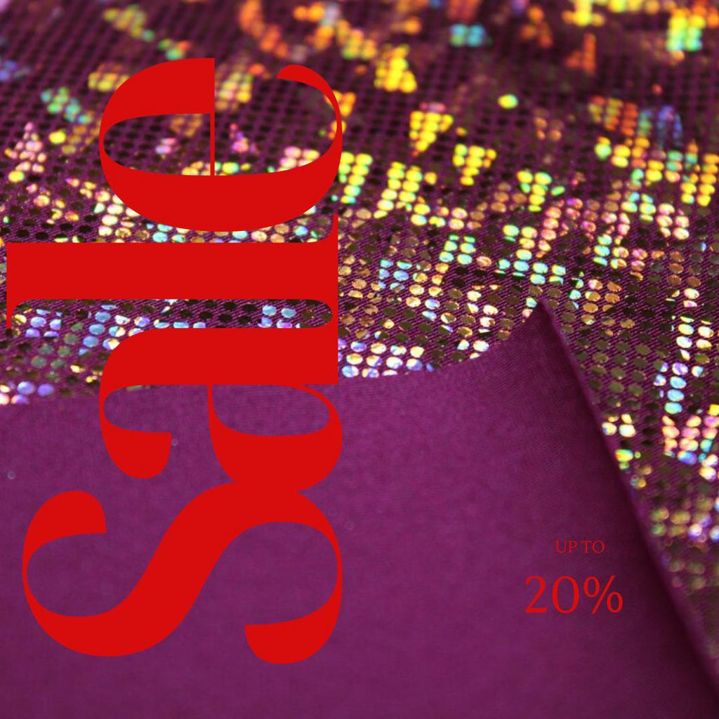Orange/Burgundy Shattered Glass Spandex- 4-Way Stretch Fabric By The Yard - 60" Wide Spandex Fabric - Thick and Heavy Spandex Fabric