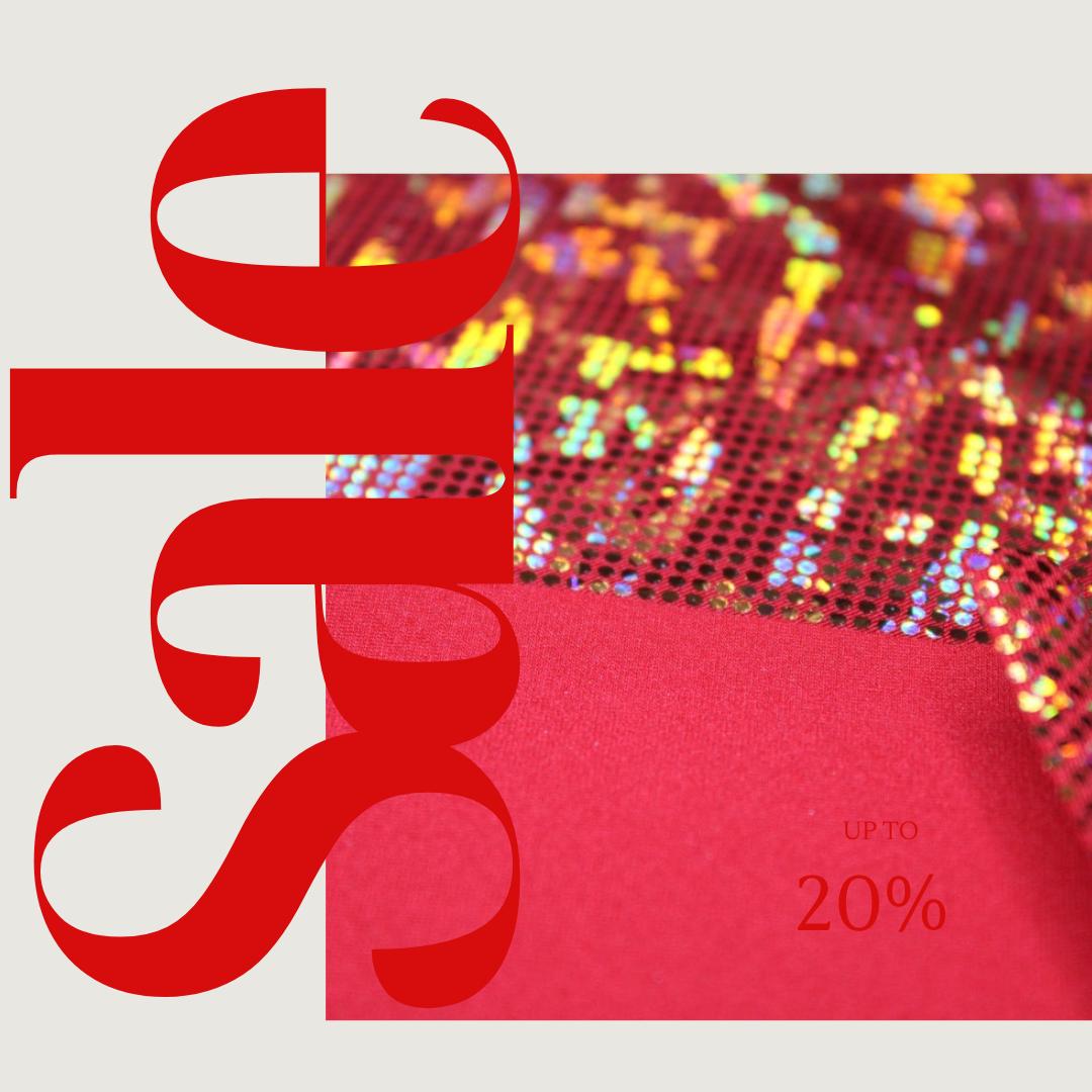 Orange/Red Shattered Glass Spandex - 4-Way Stretch Fabric By The Yard - 60" Wide Spandex Fabric - Thick and Heavy Spandex Fabric