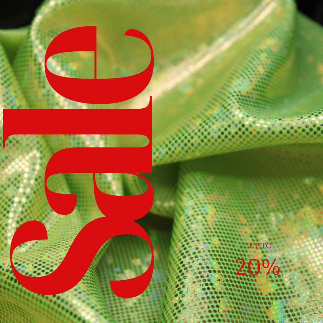 Neon Yellow Shattered Glass Spandex - 4-Way Stretch Fabric By The Yard - 60" Wide Spandex Fabric - Thick and Heavy Spandex Fabric