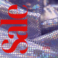 Silver/Lavender Shattered Glass Spandex - 4-Way Stretch Fabric By The Yard - 60" Wide Spandex Fabric - Thick and Heavy Spandex Fabric