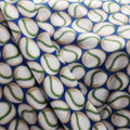 Blue Volleyball Print- Anti Pill Theme Fleece Fabric, 60” Inches Wide – Sold By The Yard