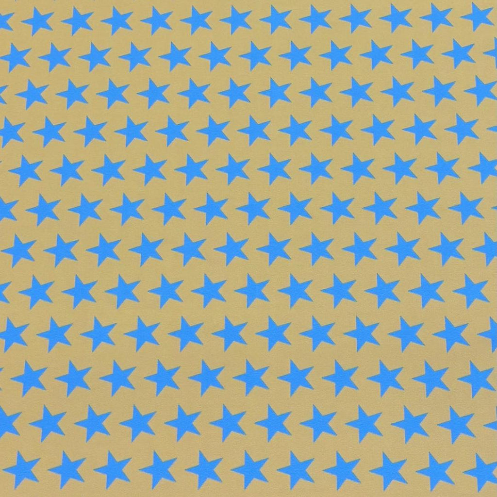 Black-light Reactive Orange and Lavender Star - 4 Way Stretch Fabric By The Yard - 60" Wide Spandex Fabric - Thick and Heavy Spandex Fabric